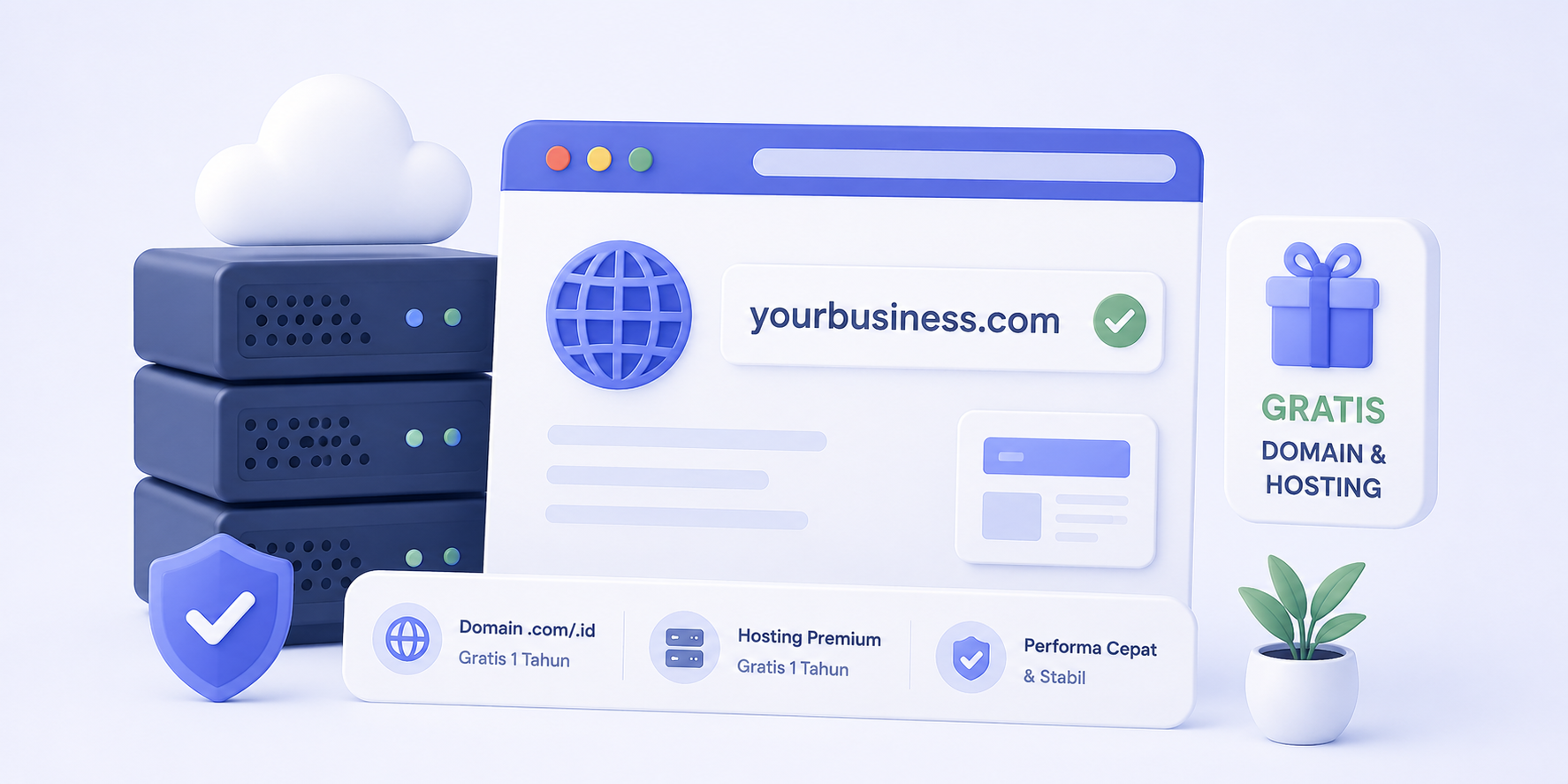 Gratis Domain & Hosting